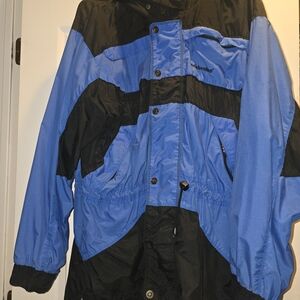 Albert Weiss Blue and Black Ski Jacket